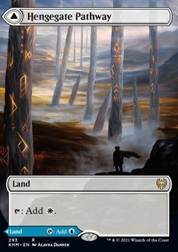 Hengegate Pathway // Mistgate Pathway⁣ - Kaldheim: Extras⁣ (Rare)⁣ [293]