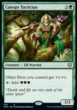 Canopy Tactician⁣ - Kaldheim: Extras⁣ (Rare)⁣ [378]