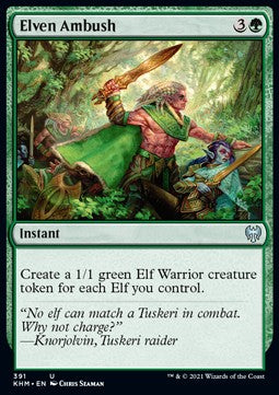 Elven Ambush⁣ - Kaldheim: Extras⁣ (Uncommon)⁣ [391]