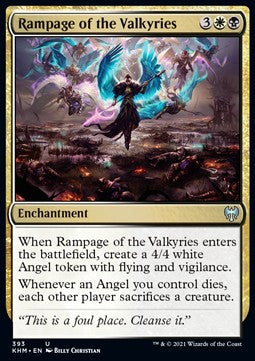 Rampage of the Valkyries⁣ - Kaldheim: Extras⁣ (Uncommon)⁣ [393]