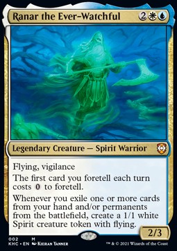 Ranar the Ever-Watchful⁣ - Commander: Kaldheim⁣ (Mythic)⁣ [2]