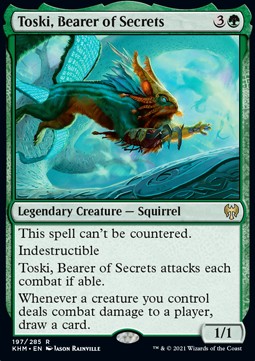 Toski, Bearer of Secrets⁣ - Kaldheim⁣ (Rare)⁣ [197]