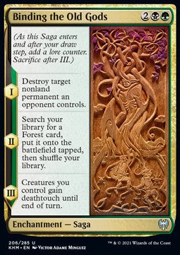 Binding the Old Gods⁣ - Kaldheim⁣ (Uncommon)⁣ [206]