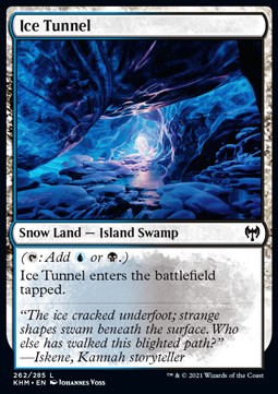 Ice Tunnel⁣ - Kaldheim⁣ (Common)⁣ [262]