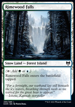 Rimewood Falls⁣ - Kaldheim⁣ (Common)⁣ [266]