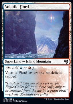 Volatile Fjord⁣ - Kaldheim⁣ (Common)⁣ [273]