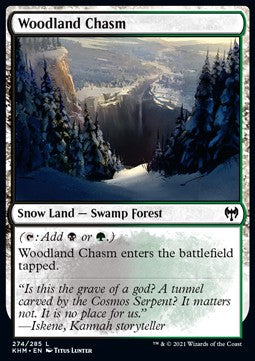 Woodland Chasm⁣ - Kaldheim⁣ (Common)⁣ [274]