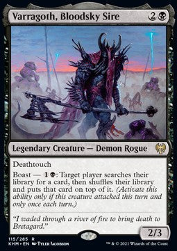 Varragoth, Bloodsky Sire⁣ - Kaldheim⁣ (Rare)⁣ [115]