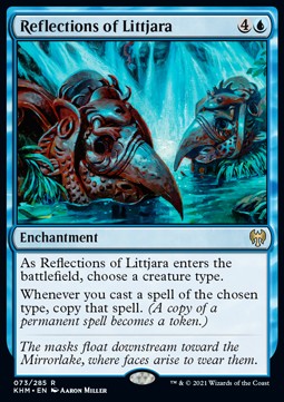 Reflections of Littjara⁣ - Kaldheim⁣ (Rare)⁣ [73]