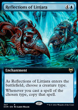 Reflections of Littjara⁣ - Kaldheim: Extras⁣ (Rare)⁣ [347]