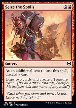 Seize the Spoils⁣ - Kaldheim⁣ (Common)⁣ [149]