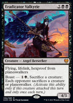 Eradicator Valkyrie⁣ - Kaldheim⁣ (Mythic)⁣ [94]