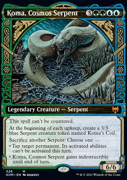 Koma, Cosmos Serpent⁣ - Kaldheim: Extras⁣ (Mythic)⁣ [326]