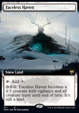 Faceless Haven⁣ - Kaldheim: Extras⁣ (Rare)⁣ [371]