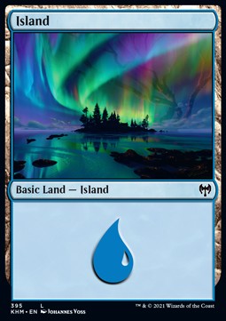 Island⁣ - Kaldheim: Extras⁣ (Land)⁣ [395]