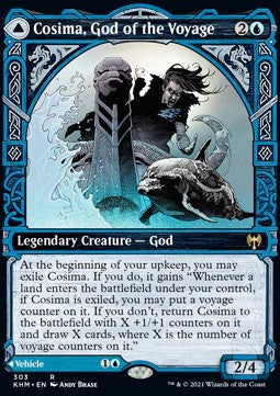 Cosima, God of the Voyage // The Omenkeel⁣ - Kaldheim: Extras⁣ (Rare)⁣ [303]