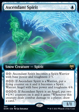 Ascendant Spirit⁣ - Kaldheim: Extras⁣ (Rare)⁣ [341]