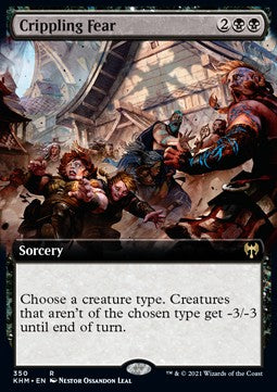 Crippling Fear⁣ - Kaldheim: Extras⁣ (Rare)⁣ [350]