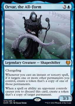 Orvar, the All-Form⁣ - Kaldheim⁣ (Mythic)⁣ [70]