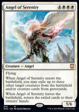 Angel of Serenity⁣ - Commander: Kaldheim⁣ (Mythic)⁣ [18]