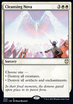 Cleansing Nova - Commander: Kaldheim (Rare) [KHC-20]