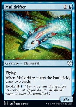 Mulldrifter⁣ - Commander: Kaldheim⁣ (Uncommon)⁣ [42]
