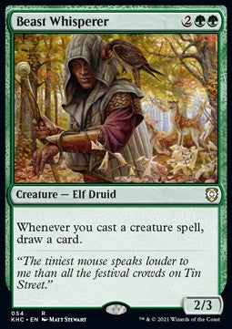 Beast Whisperer⁣ - Commander: Kaldheim⁣ (Rare)⁣ [54]