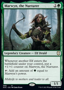 Marwyn, the Nurturer⁣ - Commander: Kaldheim⁣ (Rare)⁣ [68]