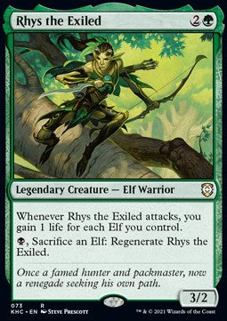 Rhys the Exiled⁣ - Commander: Kaldheim⁣ (Rare)⁣ [73]