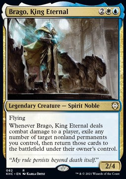 Brago, King Eternal⁣ - Commander: Kaldheim⁣ (Rare)⁣ [82]