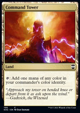 Command Tower⁣ - Commander: Kaldheim⁣ (Common)⁣ [108]