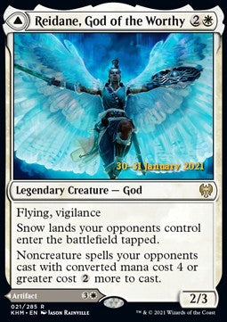 Reidane, God of the Worthy // Valkmira, Protector's Shield⁣ - Kaldheim: Promos⁣ (Rare)⁣ [21]