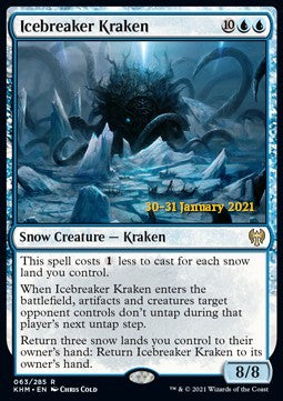 Icebreaker Kraken (V.1)⁣ - Kaldheim: Promos⁣ (Rare)⁣ [63]