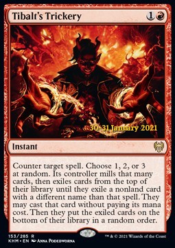 Tibalt's Trickery (V.1)⁣ - Kaldheim: Promos⁣ (Rare)⁣ [153]