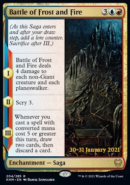 Battle of Frost and Fire (V.1)⁣ - Kaldheim: Promos⁣ (Rare)⁣ [204]