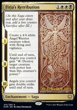 Firja's Retribution (V.1)⁣ - Kaldheim: Promos⁣ (Rare)⁣ [210]