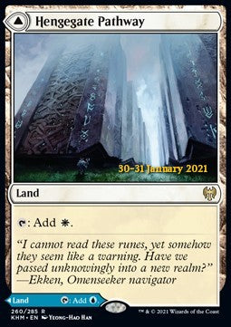 Hengegate Pathway // Mistgate Pathway⁣ - Kaldheim: Promos⁣ (Rare)⁣ [260]