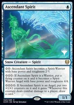 Ascendant Spirit (V.2)⁣ - Kaldheim: Promos⁣ (Rare)⁣ [43]