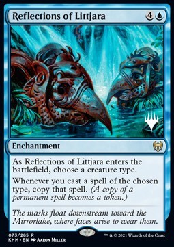 Reflections of Littjara (V.2)⁣ - Kaldheim: Promos⁣ (Rare)⁣ [73]
