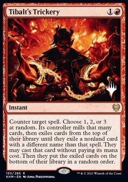 Tibalt's Trickery (V.2)⁣ - Kaldheim: Promos⁣ (Rare)⁣ [153]