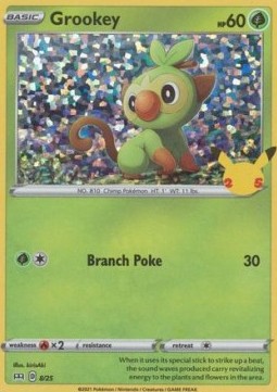 Grookey⁣ - McDonald's Collection 25th Anniversary⁣ (Promo)⁣ [8]