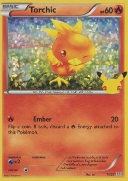 Torchic⁣ - McDonald's Collection 25th Anniversary⁣ (Promo)⁣ [11]