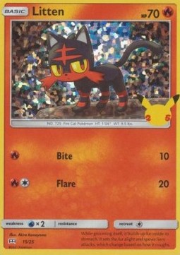 Litten⁣ - McDonald's Collection 25th Anniversary⁣ (Promo)⁣ [15]