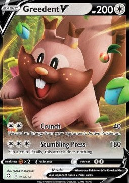 Greedent V⁣ - Shining Fates⁣ (Ultra Rare)⁣ [53]