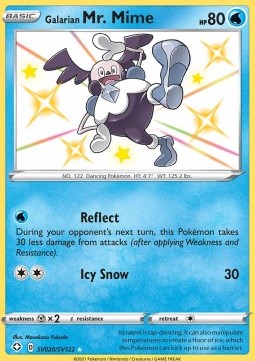 Galarian Mr. Mime⁣ - Shining Fates⁣ (Secret Rare)⁣ [SV20]