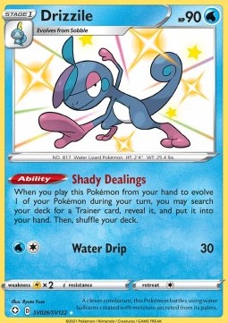 Drizzile⁣ - Shining Fates⁣ (Secret Rare)⁣ [SV26]