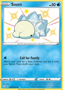Snom⁣ - Shining Fates⁣ (Secret Rare)⁣ [SV33]