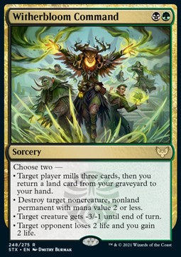 Witherbloom Command⁣ - Strixhaven: School of Mages⁣ (Rare)⁣ [248]