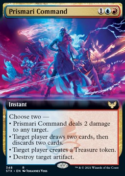 Prismari Command⁣ - Strixhaven: School of Mages: Extras⁣ (Rare)⁣ [348]