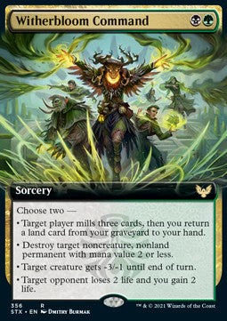 Witherbloom Command⁣ - Strixhaven: School of Mages: Extras⁣ (Rare)⁣ [356]